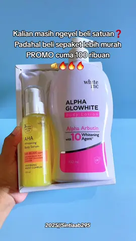 White Inc Alpha Glowhite Body Lotion #whiteinc #bodylotion #bodyserum #whiteningbodylotion #alphaglowhiteinc #alphaglowhitebodylotion  #WHITE_INCerannyaSkintusias 