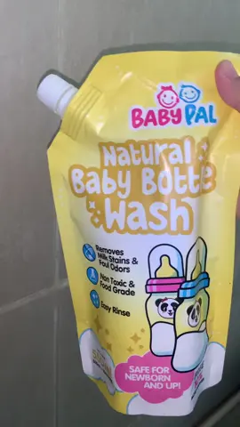 Try nyo mga mommies out there #babypal #naturalbabybottlewash #bottlewash #fyppppppppppppppppppppppp #fyp #foryoupage #viral 