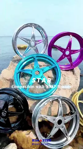 Rimaster limited edition STAR forged mags for Vespa#Rimaster #mags #motorcycle #vespa 