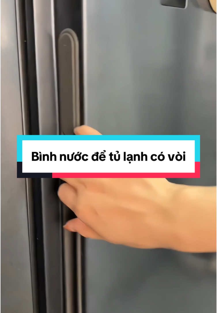 Bình nước để tủ lạnh có vòi #giadungthongminh #giadungtienich #nộitrợ #fyp #binhnuocdetulanh 