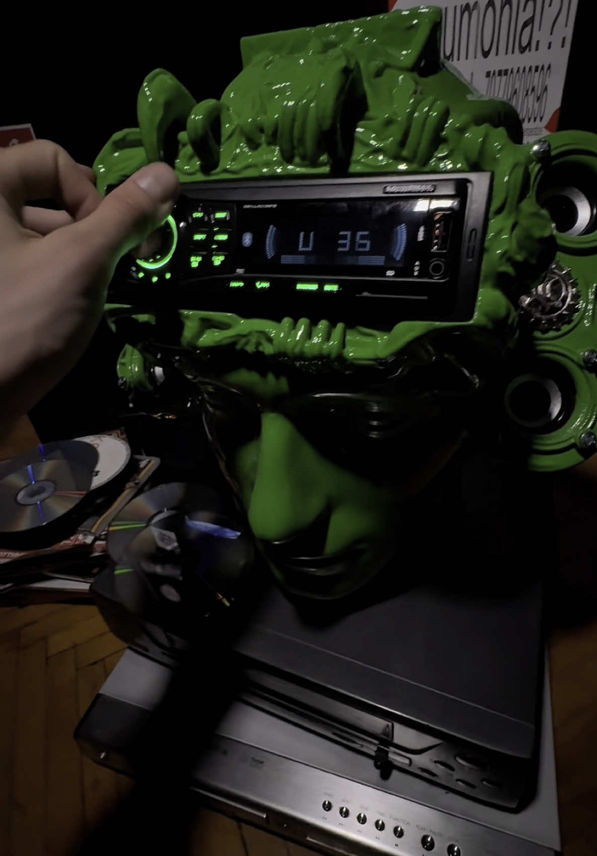 radiohead audio system by sexyplastica - soon #fyp #3dprinting #winamp #speaker #vhs 