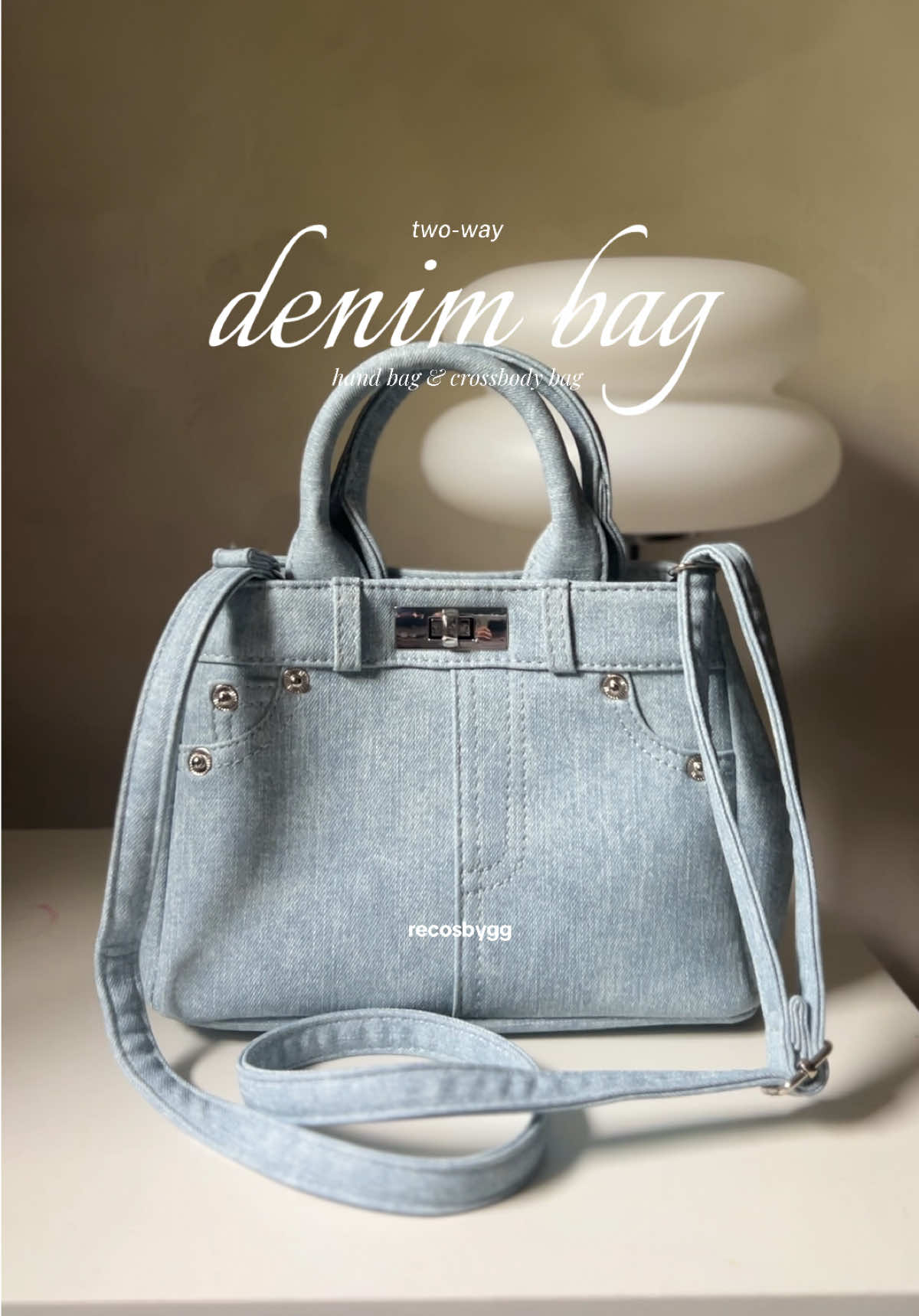 Replying to @Franzel Amistad two-way denim bag thaw works as a handbag and a crossbody bag 🩵 this cute denim handbag is perfect as a stylish casual errands bag perfect for denim lovers! looks like a real denim but is actually made of PU leather material, soo its durable and functional as well ✨ affordable and high quality bag from @TZT.SHOP 👖 #tztbag #denimbag #bagsforwomen #handbag #crossbodybag #cutehandbag #denimbagforwomen #trendingbag #bagtrends #bagrecommendation #viralbag #casualbag #bag #fashionstyle #recosbygg
