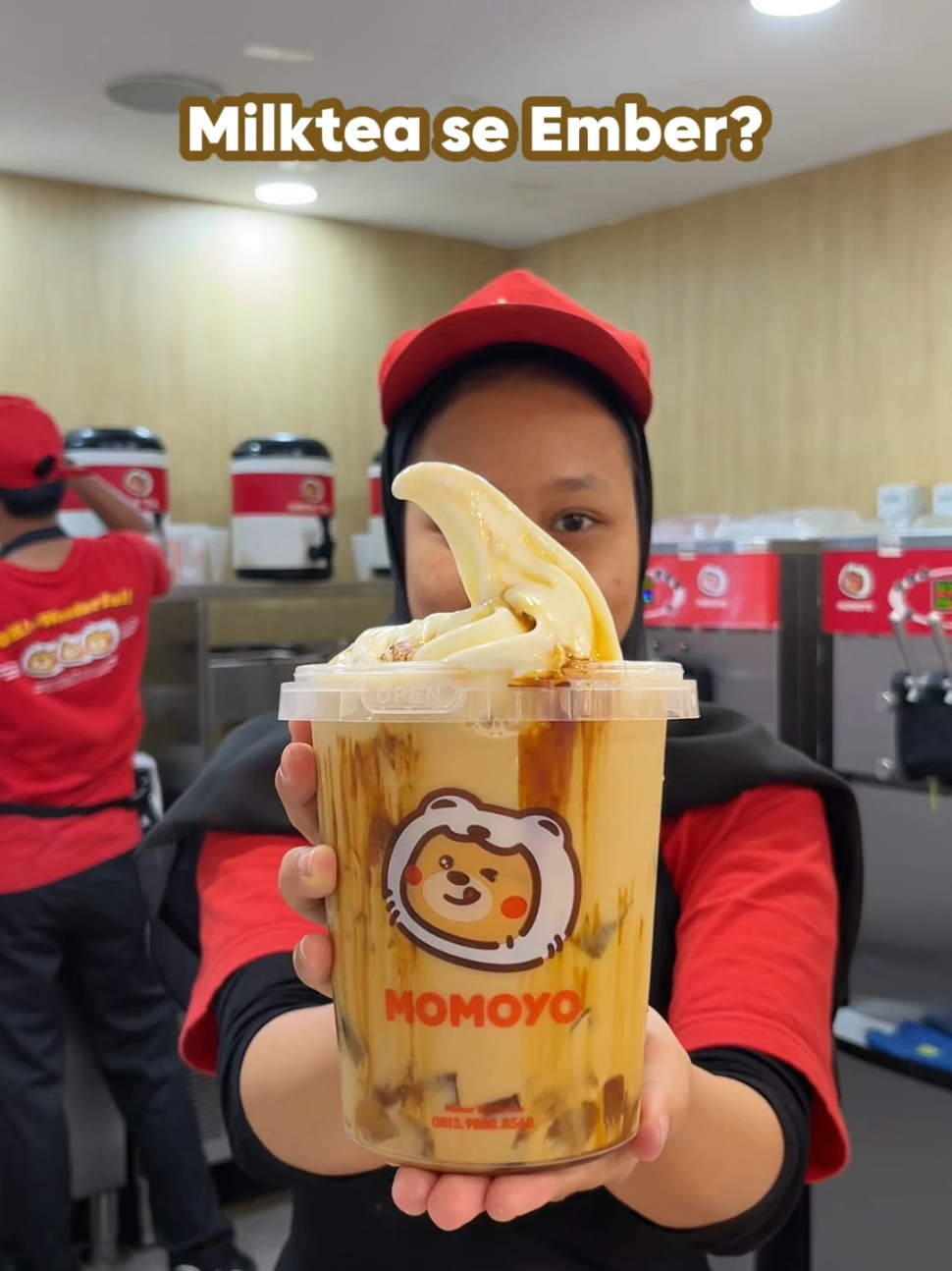 serbu #promomakangajian di tiktok yuuk! #momoyo #milktea #icecream #fyp #momoyoarenseries #flks 