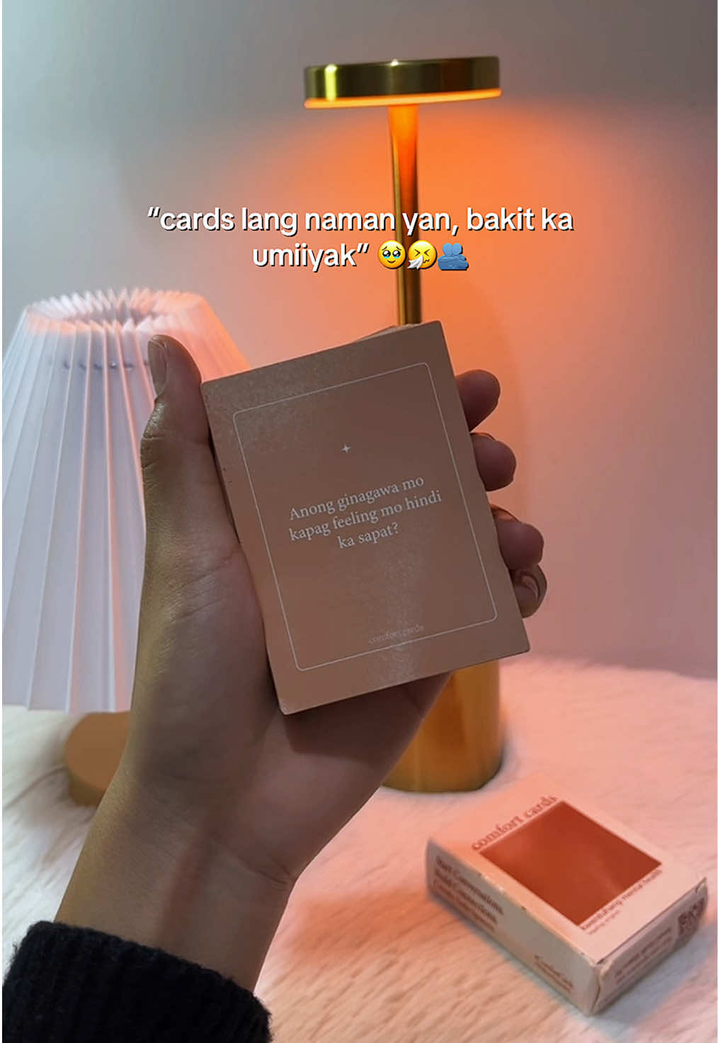 part 1022| grabe cards lang ‘to pero bakit ako umiiyak?! kasalanan mo to comfort cards🥺🤧🫂 #comfortcards #bakas #cardgame #MentalHealth #mentalhealthmatters #questioncards #gamecards #recosbyella🔎 #trending 