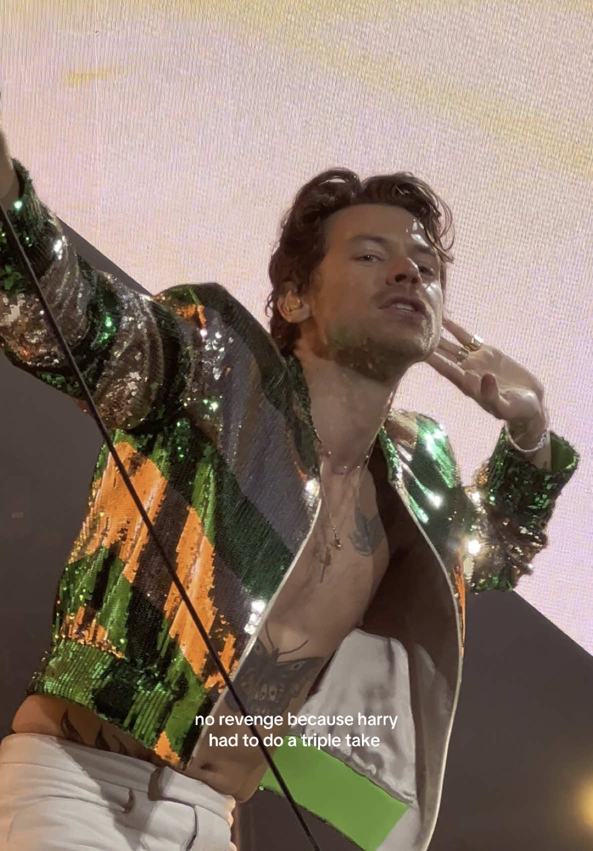 and during medicine?! #harrystyles 