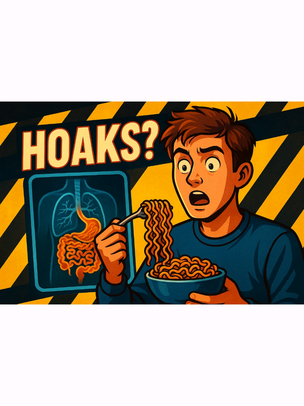 Mie Instan Bikin Usus Lengket? HOAKS Lama yang Masih Dipercaya! #mieinstant #mitos 