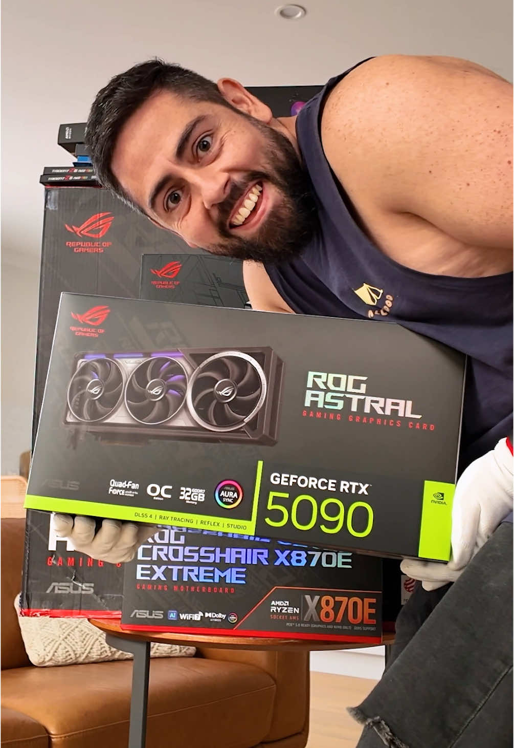 Building My Dream 5090 Gaming PC @ROG Global 