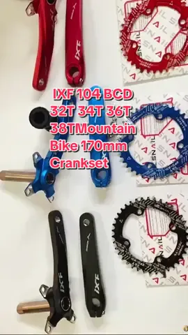 IXF 104 BCD 32T 34T 36T 38TMountain Bike 170mm Crankset##foryoupage❤️❤️ #Tiktok #bike #Riding #fypシ #fypシ゚viral #fyp? #foryou #foryoupage #Bicycle #MTB #fyp 