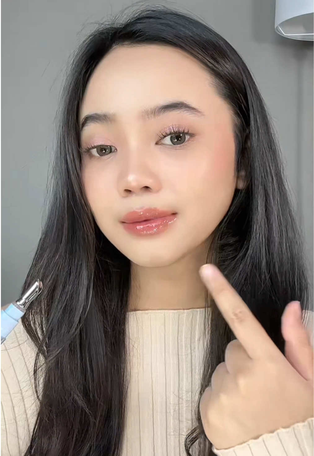 My perfectt glaze 🫠🤍 #serumlipglaze #lipgloss #judydoll#CapCut 