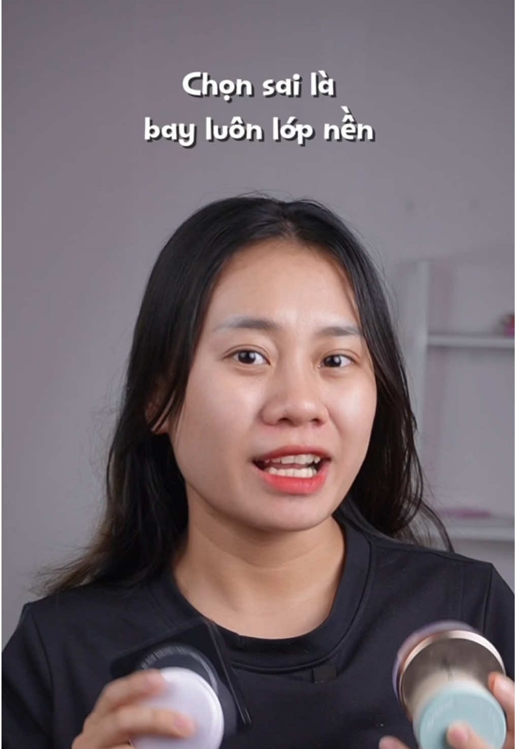 Chọn phấn phủ sai là bay luôn lớp nền #phanphu #phanphukiemdau #reviewphanphu 