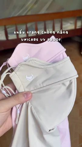 khẩu trang chống nắng kín cổ UNICARE #xh #viral #fyp #unbox #review #woman #khautranguvUnicare #khautrangvai #khautrangkinco 