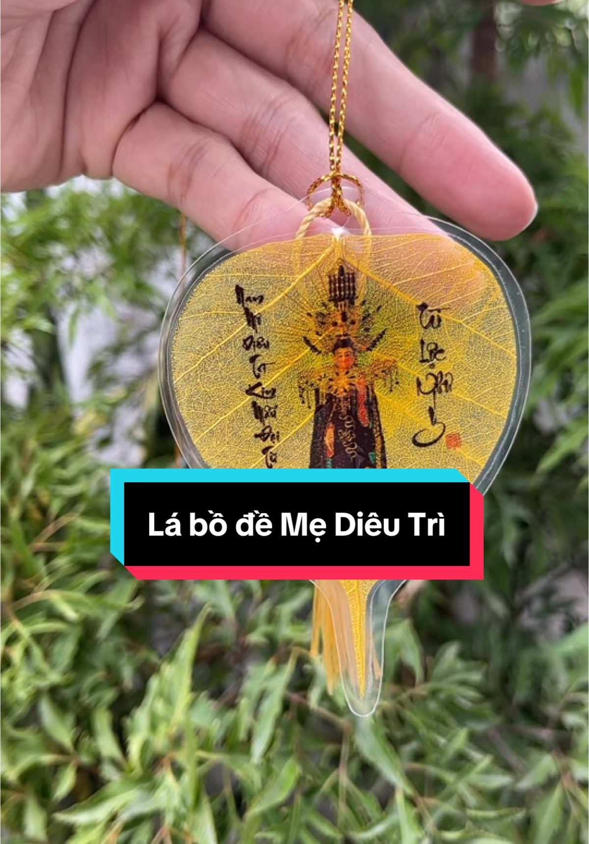 Lá bồ đề Mẹ Diêu Trì Kim Mẫu giúp thu hút tài lộc cho gia chủ #review #labode #labodemedieutri #labodephongthuy #medieutrikimmau #medieutri #fyp #foryou #metrasua 