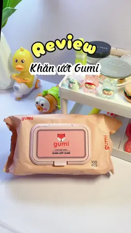 Khăn ướt Gumi - mềm, sạch, an toàn cho cả nhà 😘😝 #viral #fyp #foryou #affiliatemarketing #tiktok #gumi 