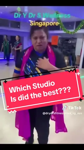 Which studio did the best? #drydrswellness #Fitness #gym #dancechallenge #indiandance 
