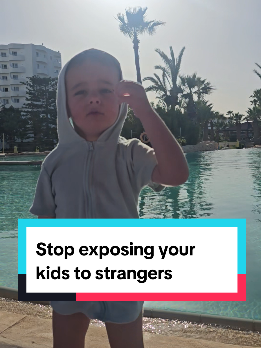 Let's use some common sense and stop exposing your kids. Unless they're fully covered by a towel/dry robe, don't do it. Is it really worth the risk.