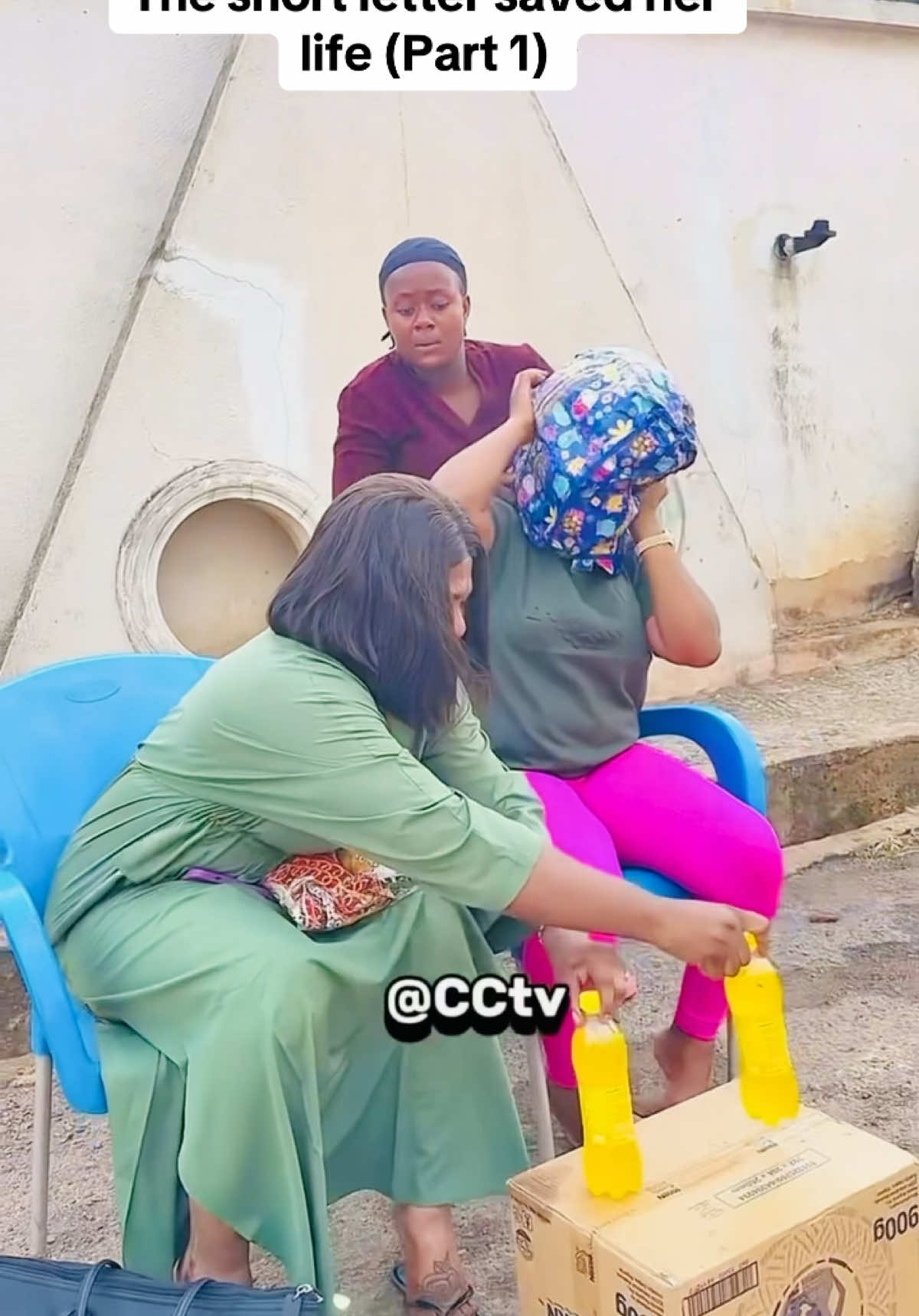 The short letter saved her life (part 1) #foryou #fyp #cctv 