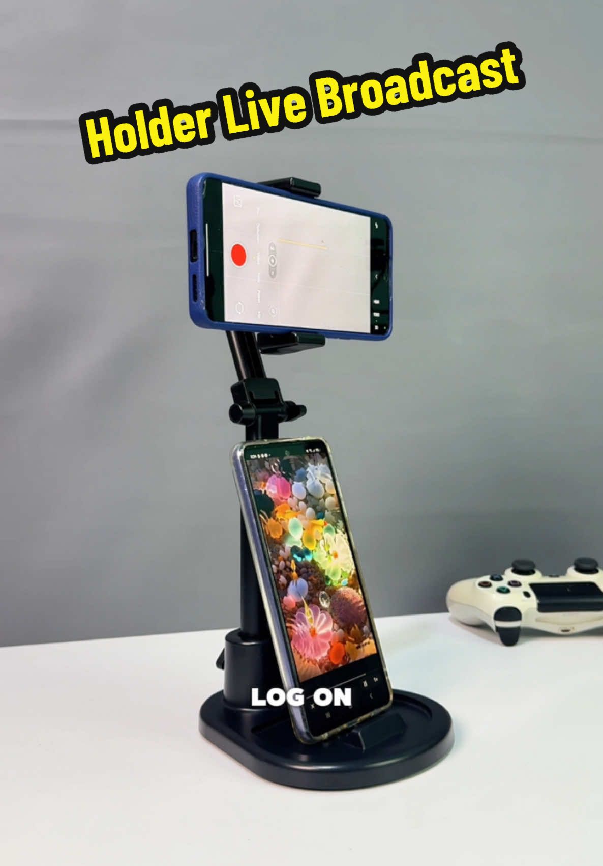 Stand Holder live broadcast, dudukan HP untuk live streaming. #holderlivestreaming #holderbroadcast #holderhp #holder2hp 