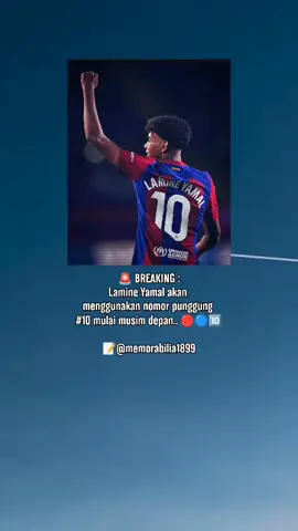 Saat Lamine berusia 18 pada 13 Juli 2025, Barca akan merilis momen baru dan bersejarah - visi untuk membangun masa depan klub - kontrak baru - klausul 1 € miliar, serta peluncuran resmi jersey nomor #10  #lamineyamal #barcelona #football #fypシ 