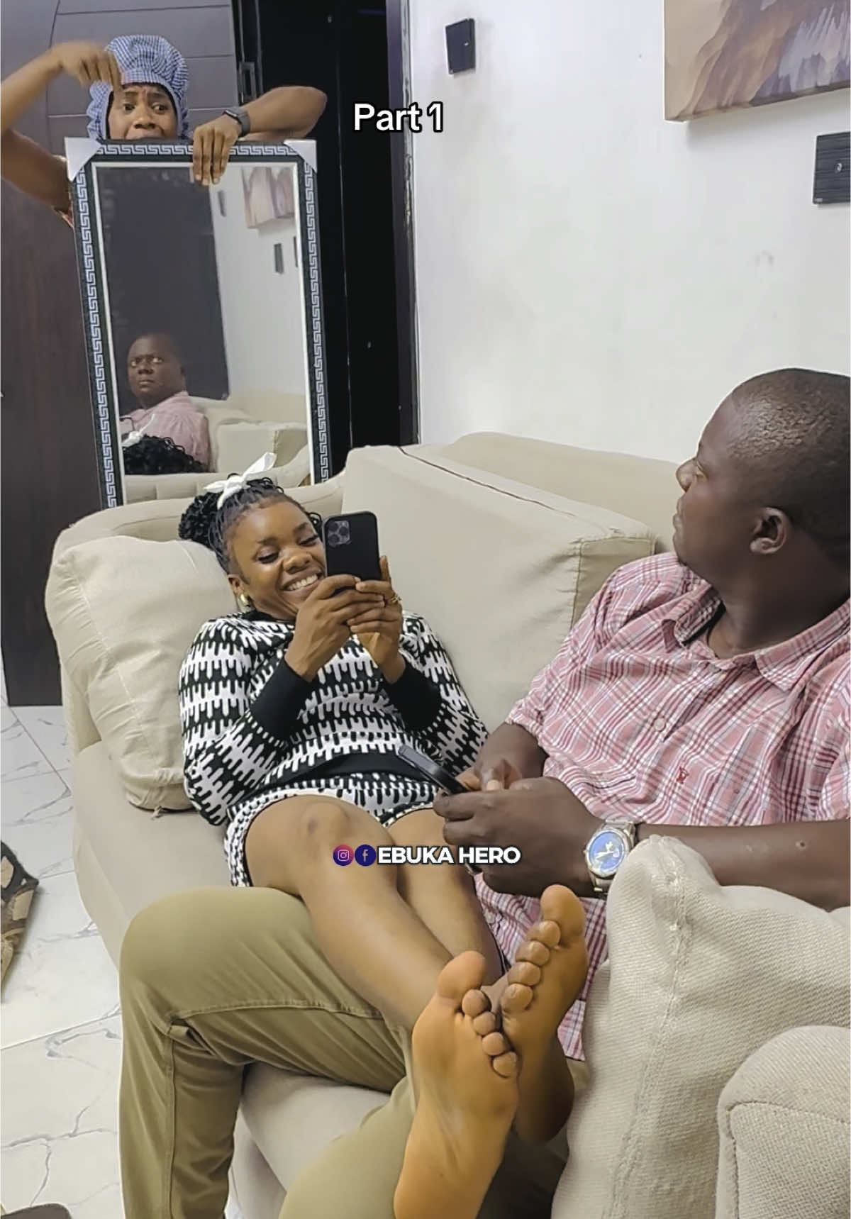 The mirror work #ebukahero 