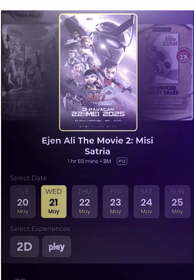 PERHATIAN EJEN, MISI KE PAWAGAM KINI BERMULA Tayangan awal bermula esok! Jangan tunggu lagi, rebut tempat anda sekarang dan jadi yang terawal menyertai misi ni!  Jom dapatkan tiket di pawagam GSC berhampiran anda sekarang! Satria, Bangkit - Aksi #ejenalithemovie2 #satriabangkit #eatm2 #pawagam #wauanimation #fypppppppp  (Cr @Ejen Dayang 乂 𝘌𝘑𝘌𝘕𝑺𝑶𝑭𝑻 DLL) 