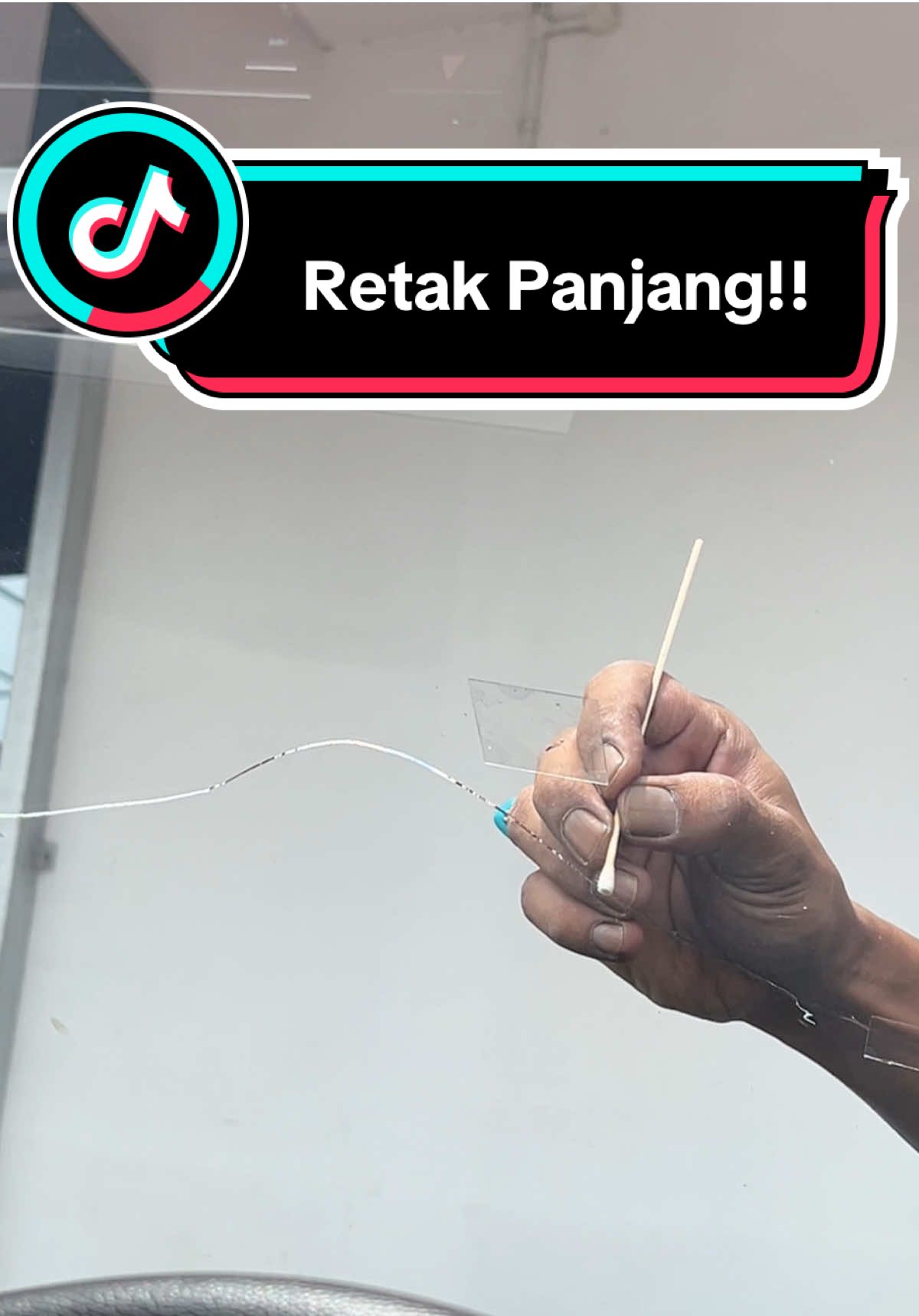 Crack panjang boleh repair ke? Boleh yang penting crack baru.. Bukan crack lama yang dah masuk air kotor hitam #abamrongg #DrCrack #baikicerminkereta #cerminretak #longcrackrepair #windshieldrepairkit #toturial #doityourself 