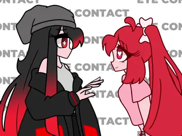 I took a short break but I’m back. This one was pretty lazy. (Eye contact trend) #animation #animationmeme #art #drawing #trending #viral_video #fypシ゚viral #trend #edit #alightmotion #alightmotionedit #gacha #?gachallife💜même #fyp #viralvideo #viral 