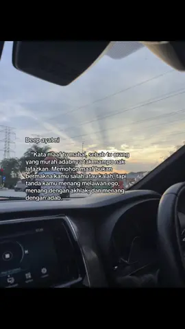 #fy walaupun susah utk melafazkan, tapi kita lawan ego yg terlalu berat, tapi lama ii insyaAllah kita bleh terima, tapi slowly ok😊 #xybca pesanan utk diri🫶🏻