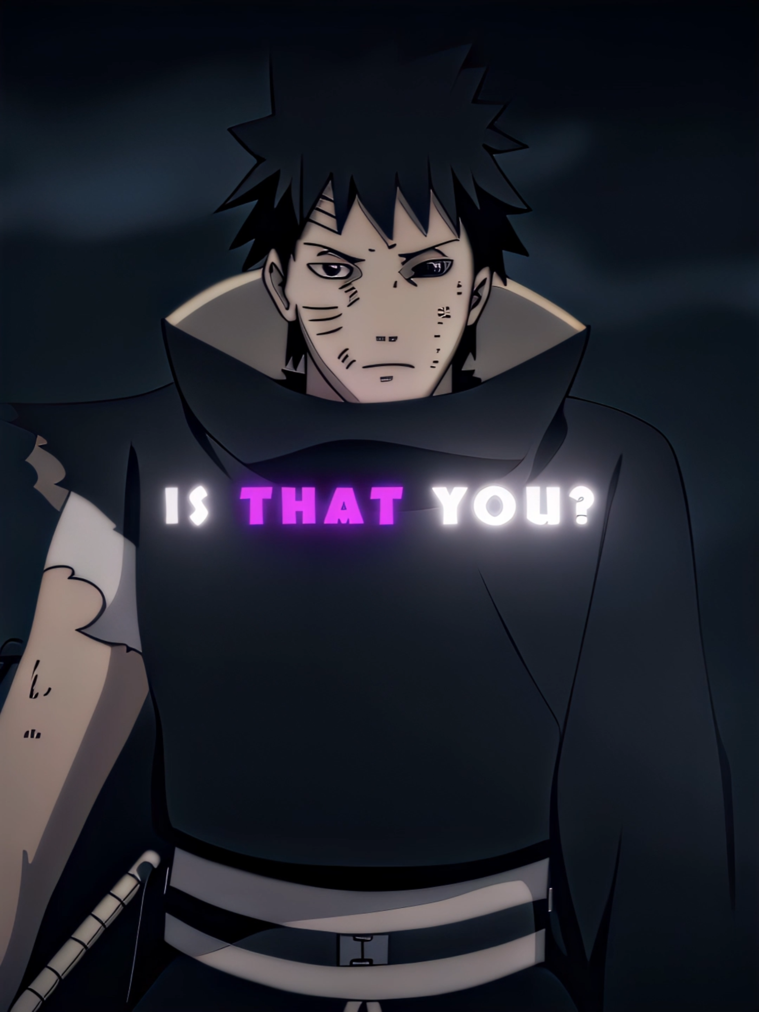 Obito face reveal was crazy🔥😤#anime #narutoshippuden #obito #obitouchiha #kakashi #animeedit
