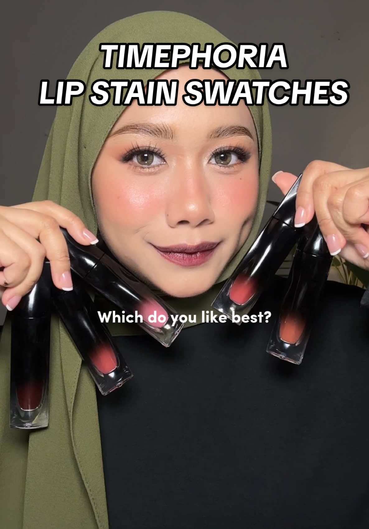 Lip stain swatches you didn’t know you needed #beautywithoutlimit #timephoria #lipstain #swatches  @TIME PHORIA Malaysia   