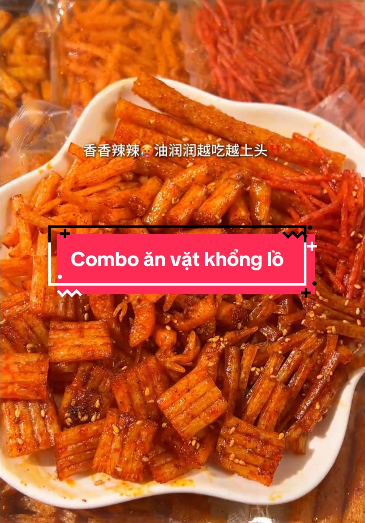 Combo ăn vặt khổng lồ tóp tóp đang sale mấy ní ơi #tiem1998lph #monngon #doanvattrungquoc #mukbang #trending #viral 
