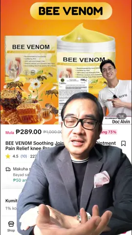 Bee Venom Cream: Ginhawa na Subok Na, 70% Off + Buy 3, Get 3 Bonus!#beevenom #sakit #WalangSakit #LunasSaRayuma 