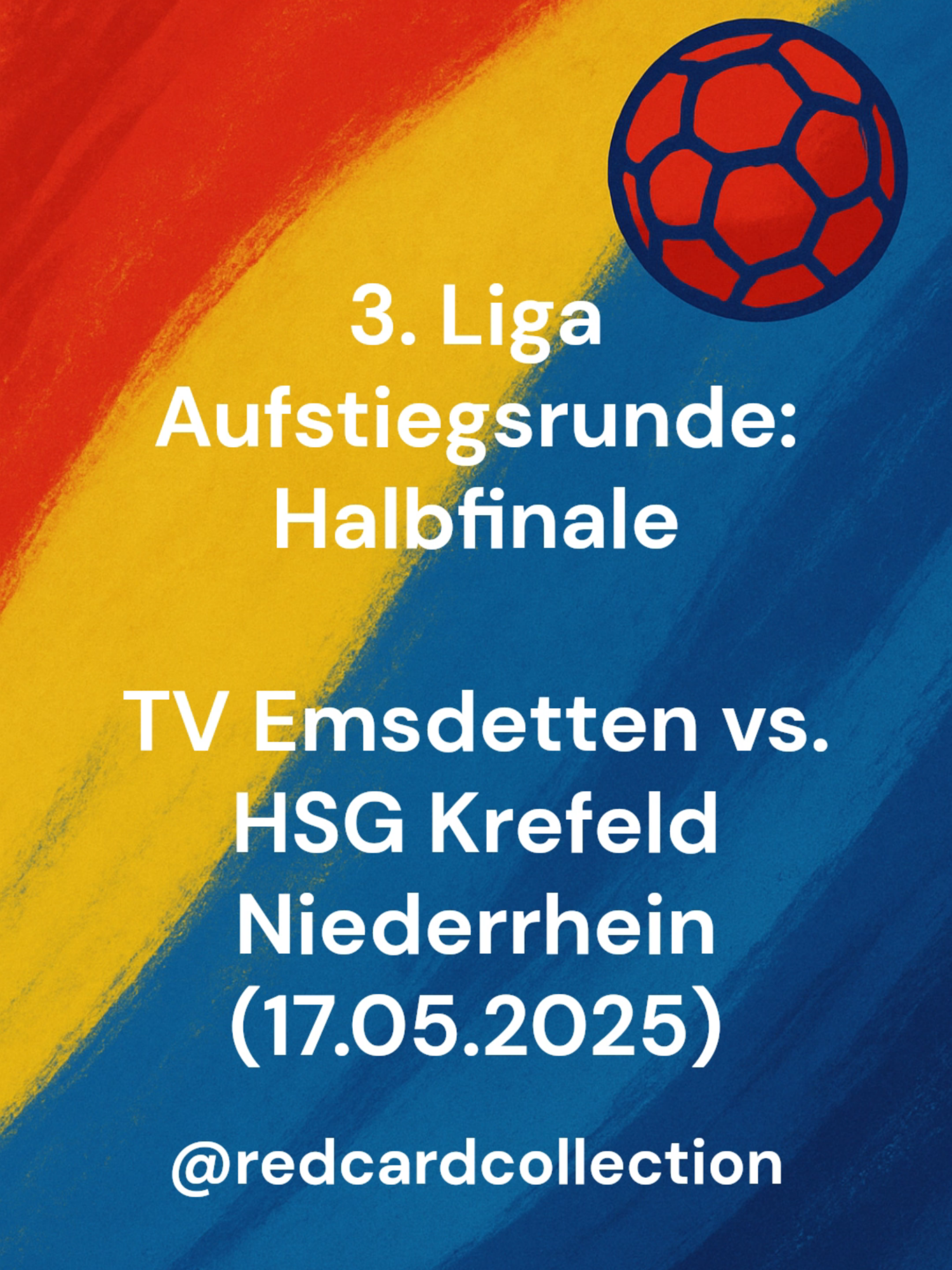 🚨🟥TikTok-Referees aufgepasst! 🟥🚨   In dieser Situation wird eine rote Karte gegeben - aber wie hättest du als Schiedsrichter entschieden? 🤔   Schau dir die Szene an und bewerte selbst! Schreib in die Kommentare, ob du auch Rot gezeigt hättest oder was deine Entscheidung gewesen wäre! 🟥👇🏼   Männer 3. Liga Aufstiegsrunde Halbfinale: TV Emsdetten vs. HSG Krefeld Niederrhein (17.05.2025)   #referee #handball #redcard #rightorwrong #fyp #collection #whatwouldyoudecide