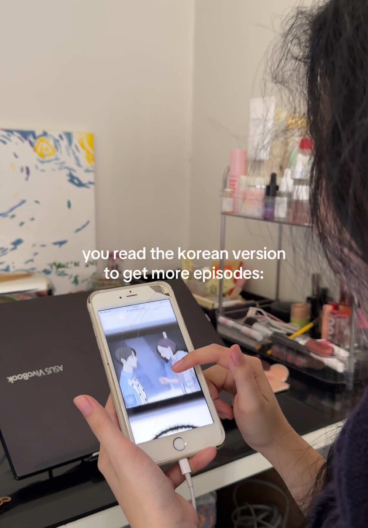 thankfully now we can translate it straight from the web, thank you beyo- ios😇 #webtoon #manhwa 