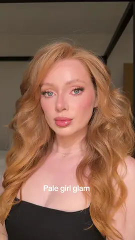 Pale girl glam #paleskinmakeup #fairskin #paleskin #fairskinmakeup 