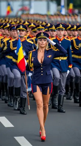 🇷🇴 Honor March – The Romanian Spirit Lives On 🎖️ A powerful cinematic tribute to Romania’s ceremonial elite. The 30th Guards Regiment and a proud female general marching with the tricolor flag — unity, tradition, and strength in every step. 🇷🇴✨ History meets elegance in this tribute to national pride and discipline. #RomanianArmy #HonorGuard #30thGuardsRegiment #RomanianPride #MilitaryCeremony #TricolorFlag #CinematicTribute #WomenInUniform #NationalHonor #RomaniaInMotion #TikTokHistory #EleganceAndPower #RespectAndTradition