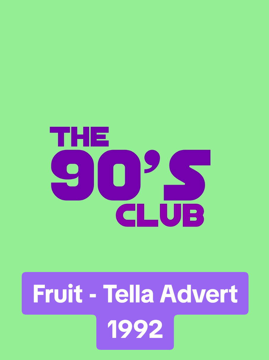 #fruittella #1992 #90sthrowback 