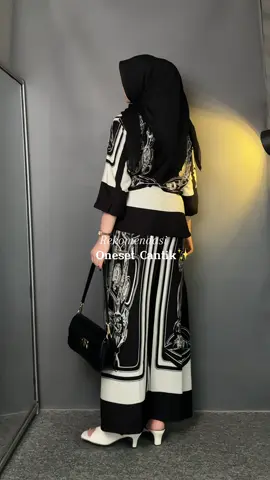 Oneset cantik lagi😍 #oneset #onesetwanita #onesetrayon #outfitidea 