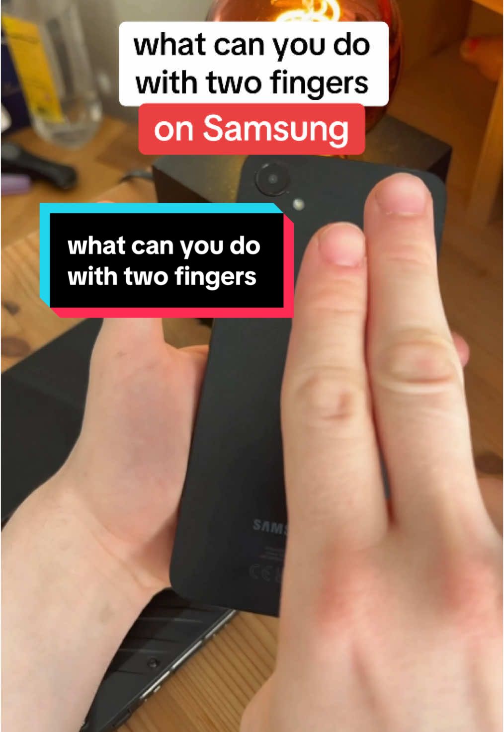what can you do with two fingers #settings #android #androidhacks 