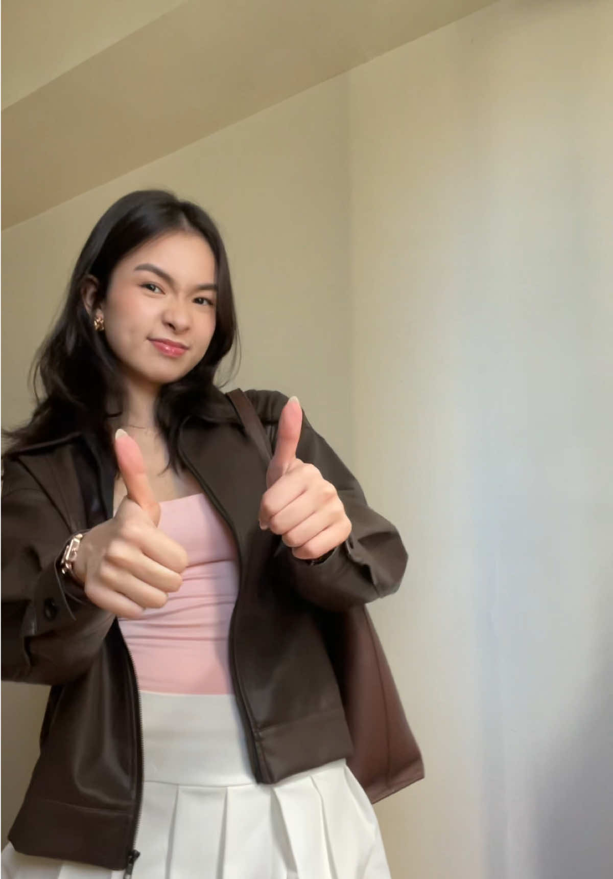 too hot for a leather jacket but ok