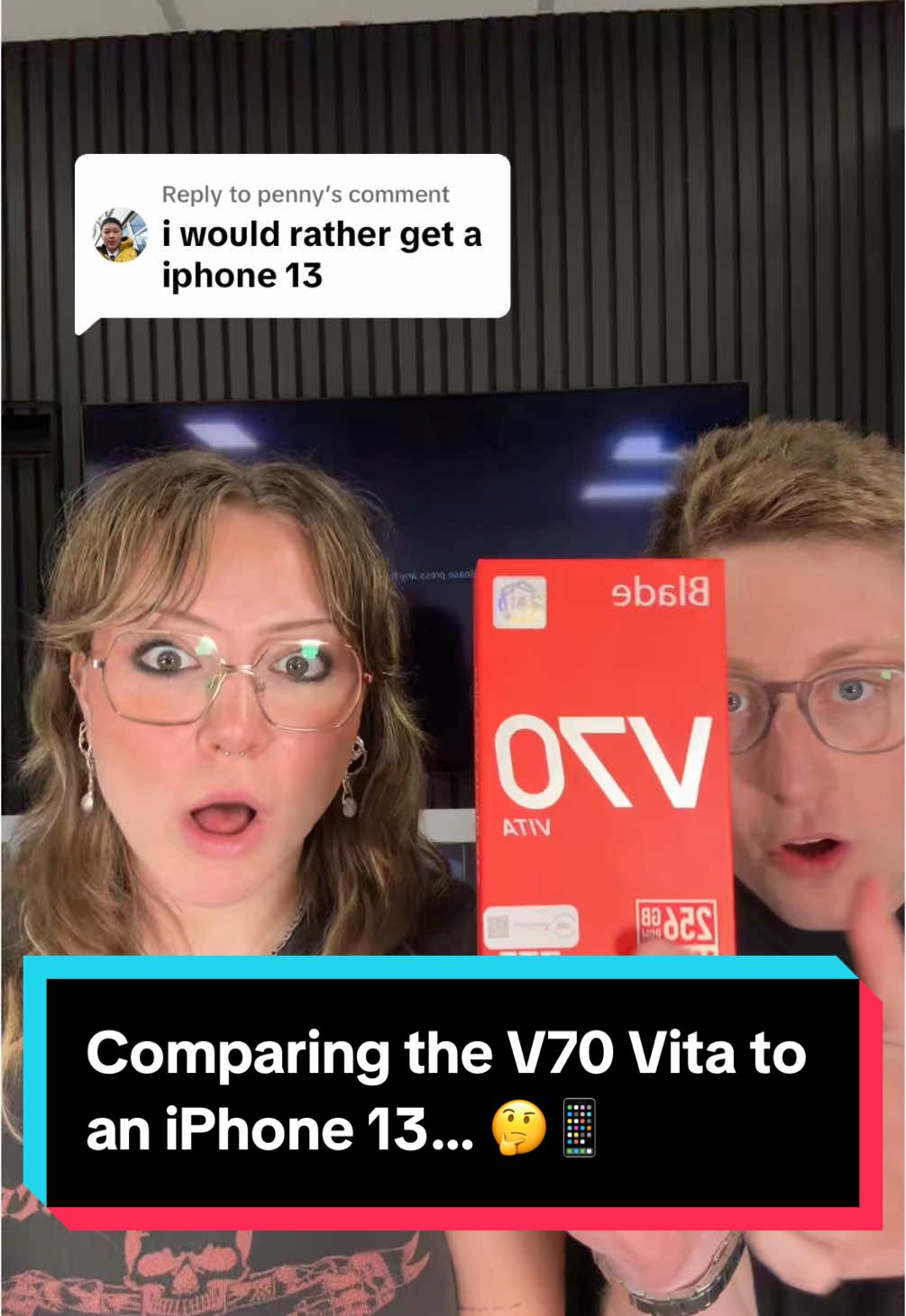 Replying to @penny The V70 Vita is a fantastic alternative for those who want great performance whilst on a budget! 📱🤩 Give it a try! #phone #smartphone #android  #tech #tiktokmademebuyit 