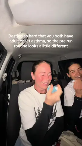 Didn’t realise asking my body to inhale air without freaking out was too much to ask… @sissiberg 👯‍♀️👯‍♀️ #Running #runtok #runningcommunity #runningtips #asthma #Fitness #marathontraining #runner #bestie 