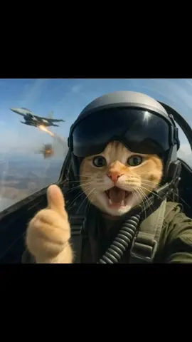 Ace Pilot Meow #มีมตลก #ตลก #joke #cat #แมวน่ารัก 