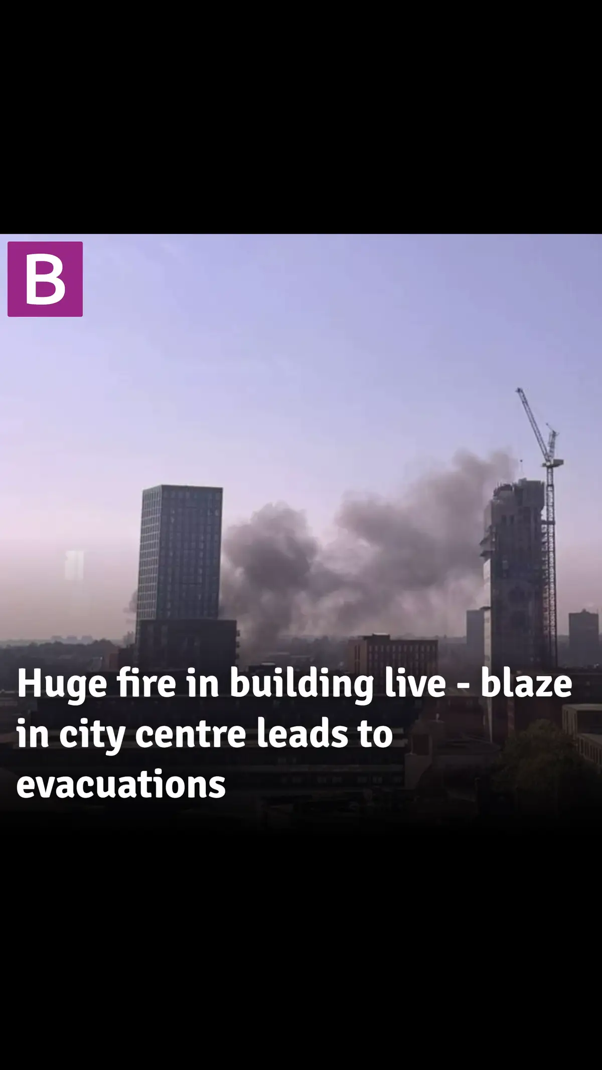 A major fire in Birmingham city centre has led to buildings being evacuated and around 50 firefighters called to the scene #birmingham #fire #uk #citycentre #foru  #blaze 