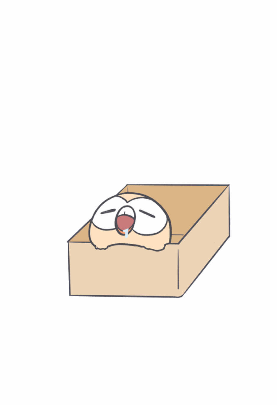 どのサイズが良い？ Ib:@Kiwi🥝  #イラスト #ポケモン #pokemon #2danimation #モクロー 