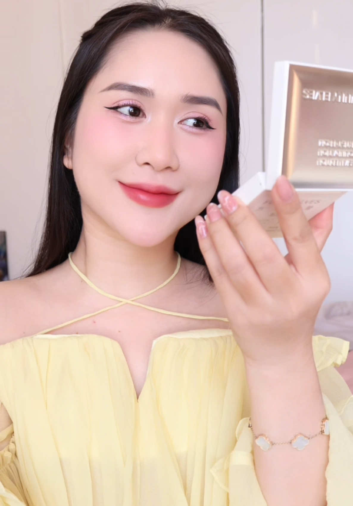 Phấn phủ lên da như kim cương 💎 #phanphukimcuong #funnyelves 