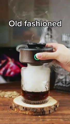 A true ritual in every swirl. 🥃#cocktails #drinks #whisky #whiskey #smoky #oldfashioned #fyp #FathersDay 