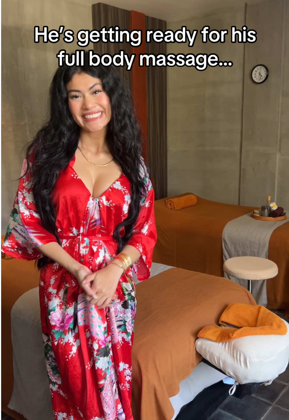 well what else do you think can I full body massage be ? #massage #single #viral #work 