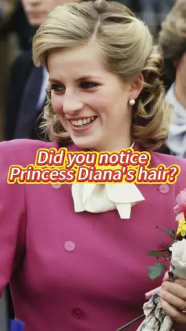 Did you notice Princess Diana’s hair? #fyp #fypシ #celebrity #royal #princessdiana #queenelizabeth 