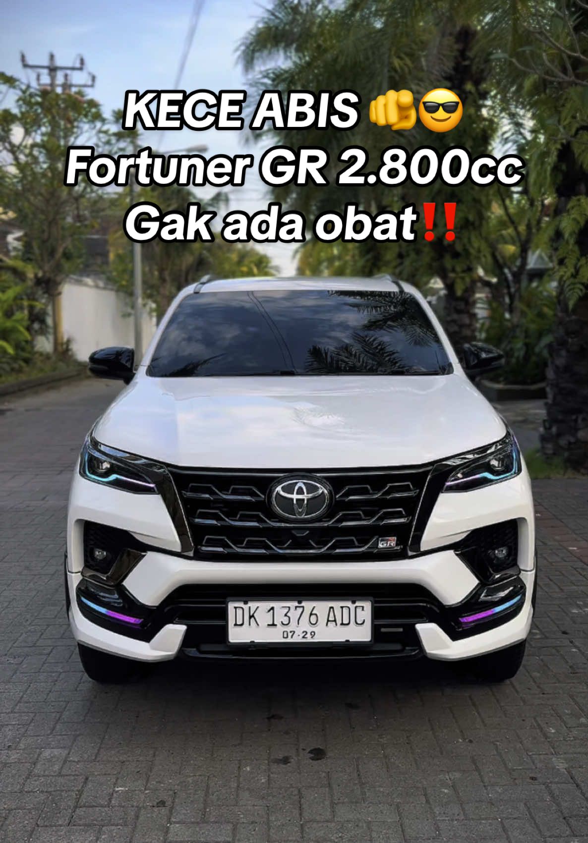 For Sale ‼️ Toyota Fortuner GR 2.8 AT 4x2  -2.800cc Turbo Diesel  -Tahun 2022  -Trasmisi otomatis  -Low Kilometer 23 ribu -Plat Denpasar Pajak Baru 07-2026 -Full Original luar dalam  -Full Set Kunci keyless 2 buah  -Buku Servis Komplit  -Servis Record Bengkel Resmi  -Bonus Lampu Variasi warna bisa di ganti dari hp -Jaminan Bebas Tabrak dan Banjir  -Cari Mobil Bagus Pasti DEAL!!! DP 83 jt >angsuran 12.920.000 Tlp / wa : 082144234128  Alamat : Jalan Gatsu Timur no 28 Denpasar Bali #fyp #jualanmobil #showroom #pedagangmobil #toyota #fortuner #fortunergrsport #fortuner1gd #gr #mobilbekasberkualitas #showroommobil #mobilbekas 