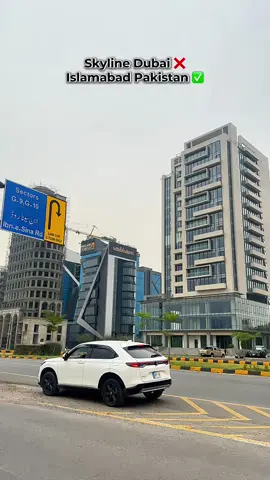 Islamabad with its natural beauty & Modern Skyline 🇵🇰 #islamabad #dubai🇦🇪 #islamabadrealestate #dubairealestate #highrise #foryou 